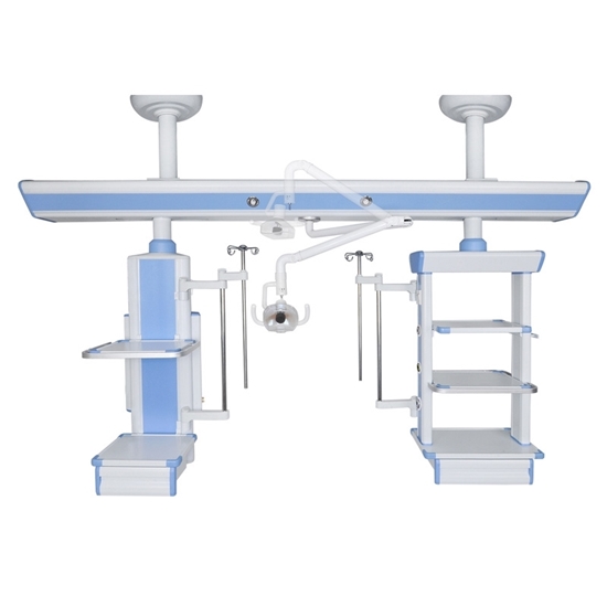 Image sur The ceiling-mounted double-arm medical pendant