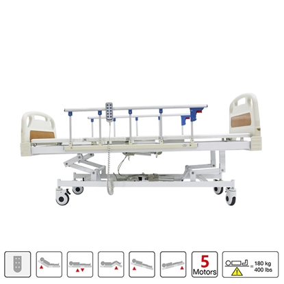 Foto de Cama de hospital eléctrica de cuidados intensivos-HB E503