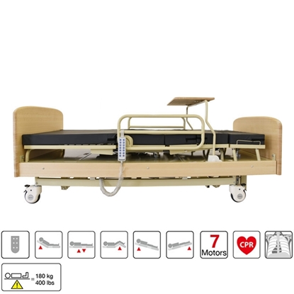 Picture of Muti-functional ICU Full Electric Hospital Bed (HB-E701)