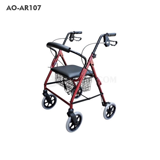 Image sur Marchette à roues en aluminium à 4 roues (AO-AR107 & AO-AR108)