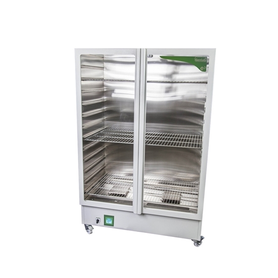 Image sur Automatic Stainless Steel Electric Air Blast Constant Temperature Drying Cabinet